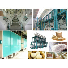 Máquina de moagem de farinha de trigo 300t / 24h, Fábrica de moagem de farinha de trigo